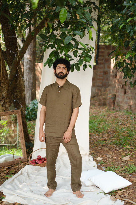 The Linen Pintuck Trousers | Creatures of Habit