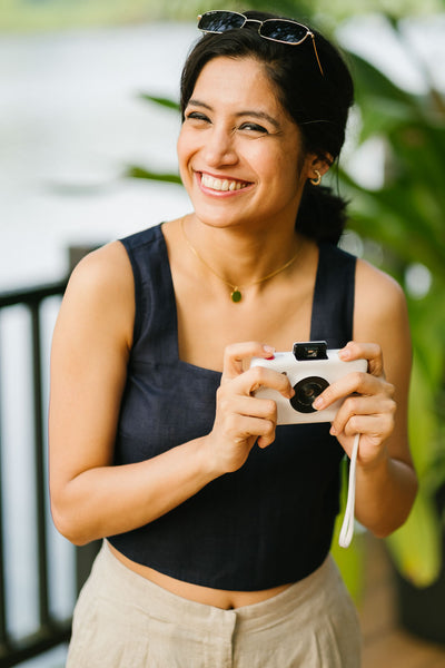 The Linen Crop Tank | Creatures of Habit