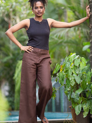 Linen Wide Leg Pants