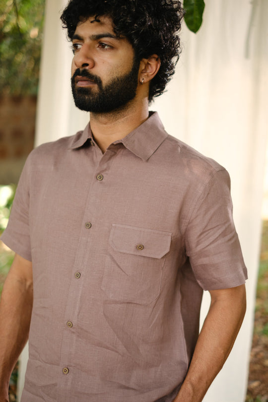 The Linen Shirt | Short Sleeve | Creatures of Habit