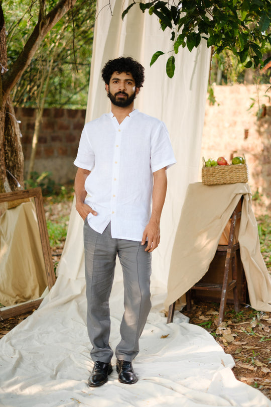The Linen Pintuck Trousers | Creatures of Habit