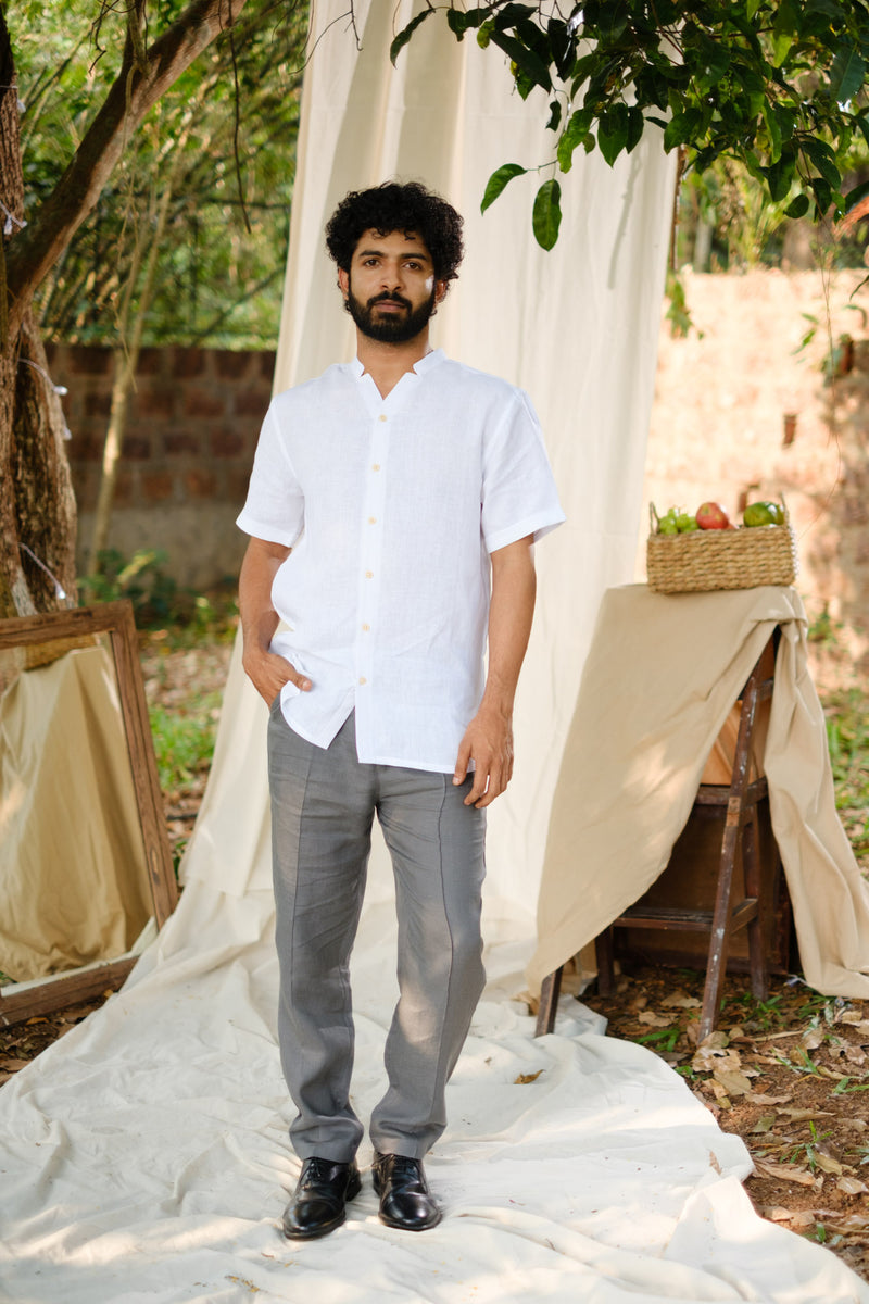 The Linen Pintuck Trousers | Creatures of Habit