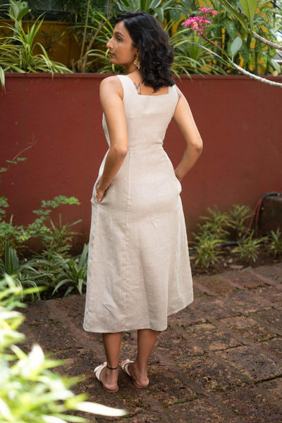 The Linen Midi Dress | Creatures of Habit