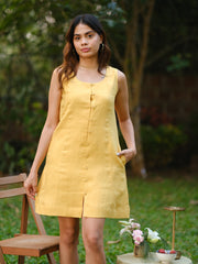 Linen Mini Dress