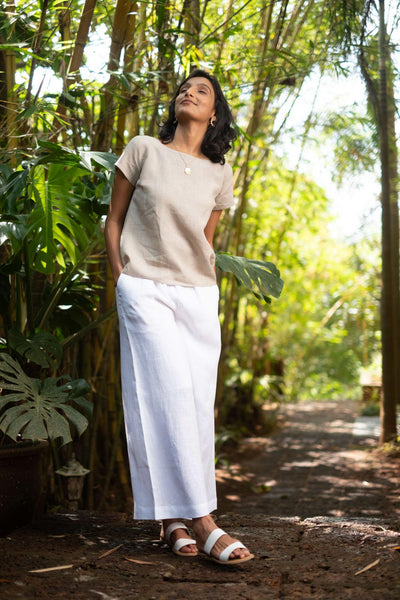 The Linen Oversized Pants | Creatures of Habit