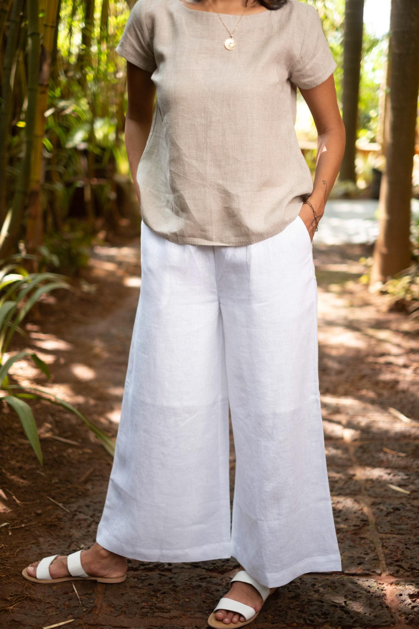 The Linen Oversized Pants | Creatures of Habit