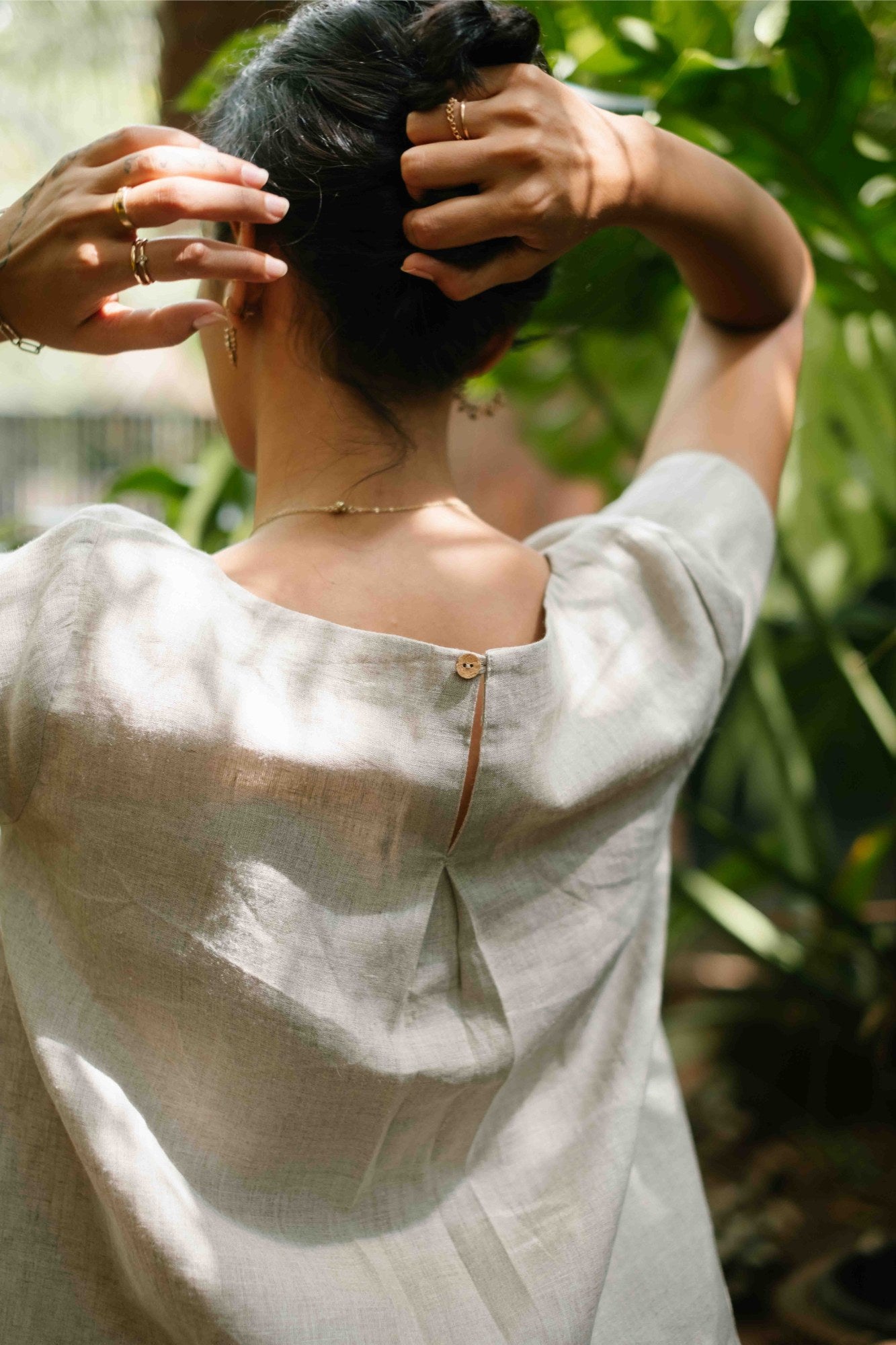 The Linen Boat Neck Top | Creatures of Habit