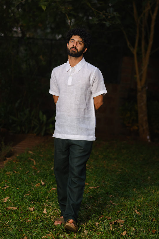 The Linen Polo | Creatures of Habit