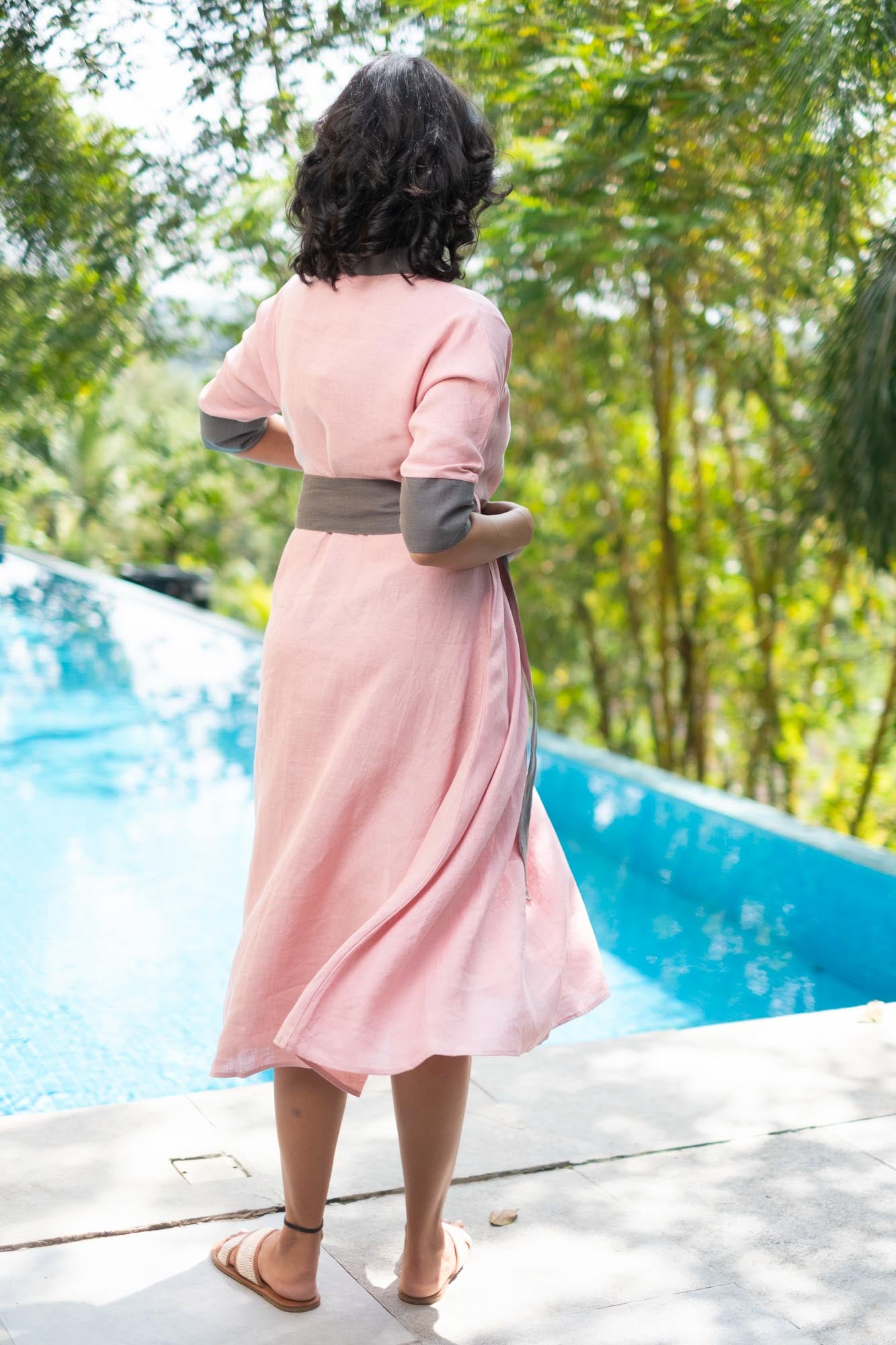 The Linen Flared Dress | Creatures of Habit