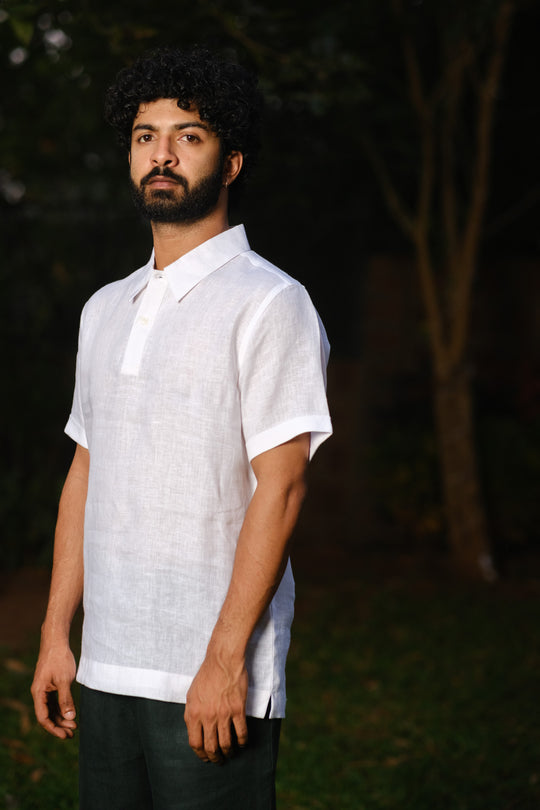 The Linen Polo | Creatures of Habit
