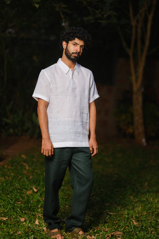 The Linen Polo | Creatures of Habit