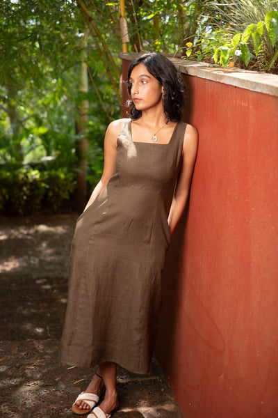 The Linen Midi Dress | Creatures of Habit