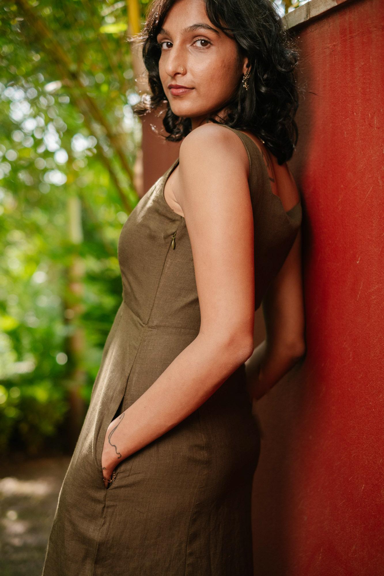 The Linen Midi Dress | Creatures of Habit