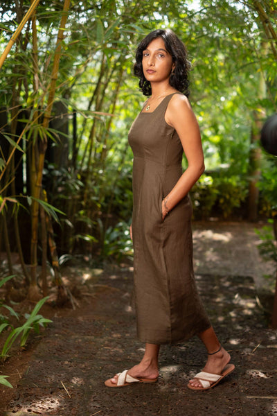 The Linen Midi Dress | Creatures of Habit