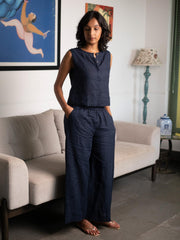 Linen Oversized Pants