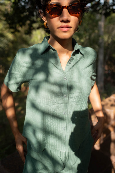 The Seersucker Oversized Shirt | Creatures of Habit