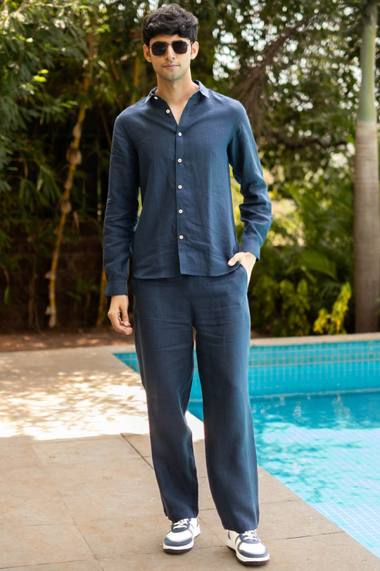 The Linen Pocketless Shirt | Creatures of Habit