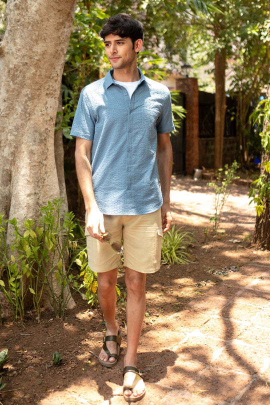 The Seersucker Shirt | Short Sleeve | Creatures of Habit