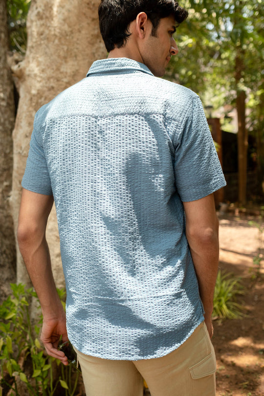 The Seersucker Shirt | Short Sleeve | Creatures of Habit