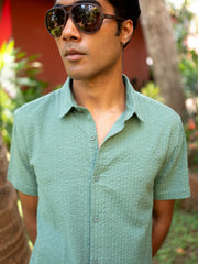 Seersucker Shirt | Short Sleeve