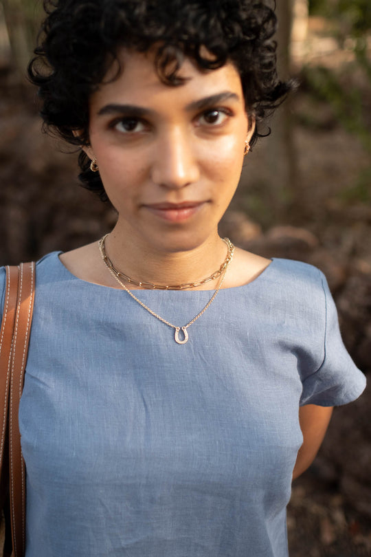 The Linen Boat Neck Top | Creatures of Habit