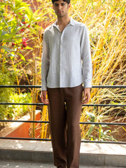 Linen Pull-up Pants