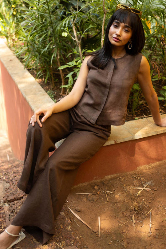 The Linen Oversized Pants | Creatures of Habit