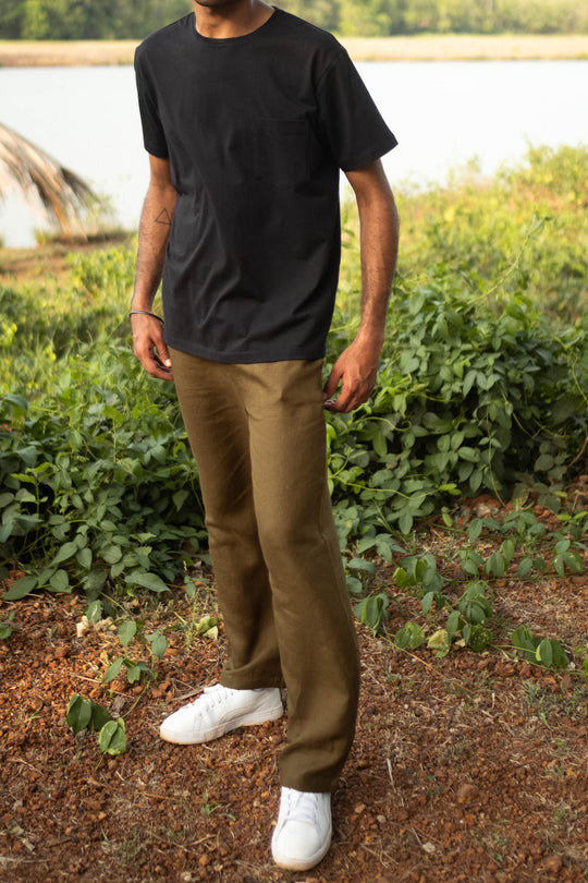 The Linen Pull-up Pants | Creatures of Habit