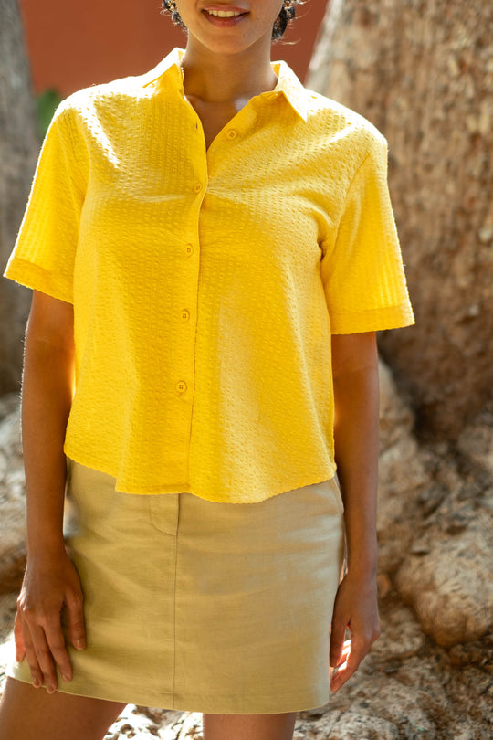 The Seersucker Oversized Shirt | Creatures of Habit