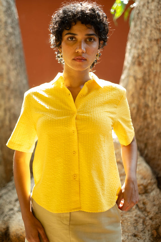The Seersucker Oversized Shirt | Creatures of Habit