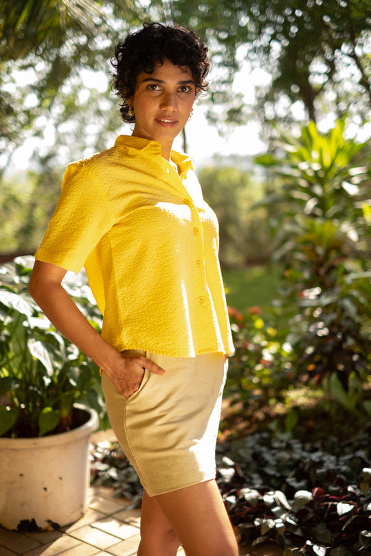 The Seersucker Oversized Shirt | Creatures of Habit