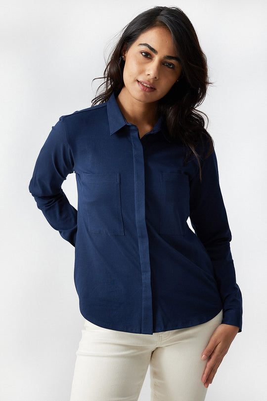 The Pima Jersey Shirt | Creatures of Habit