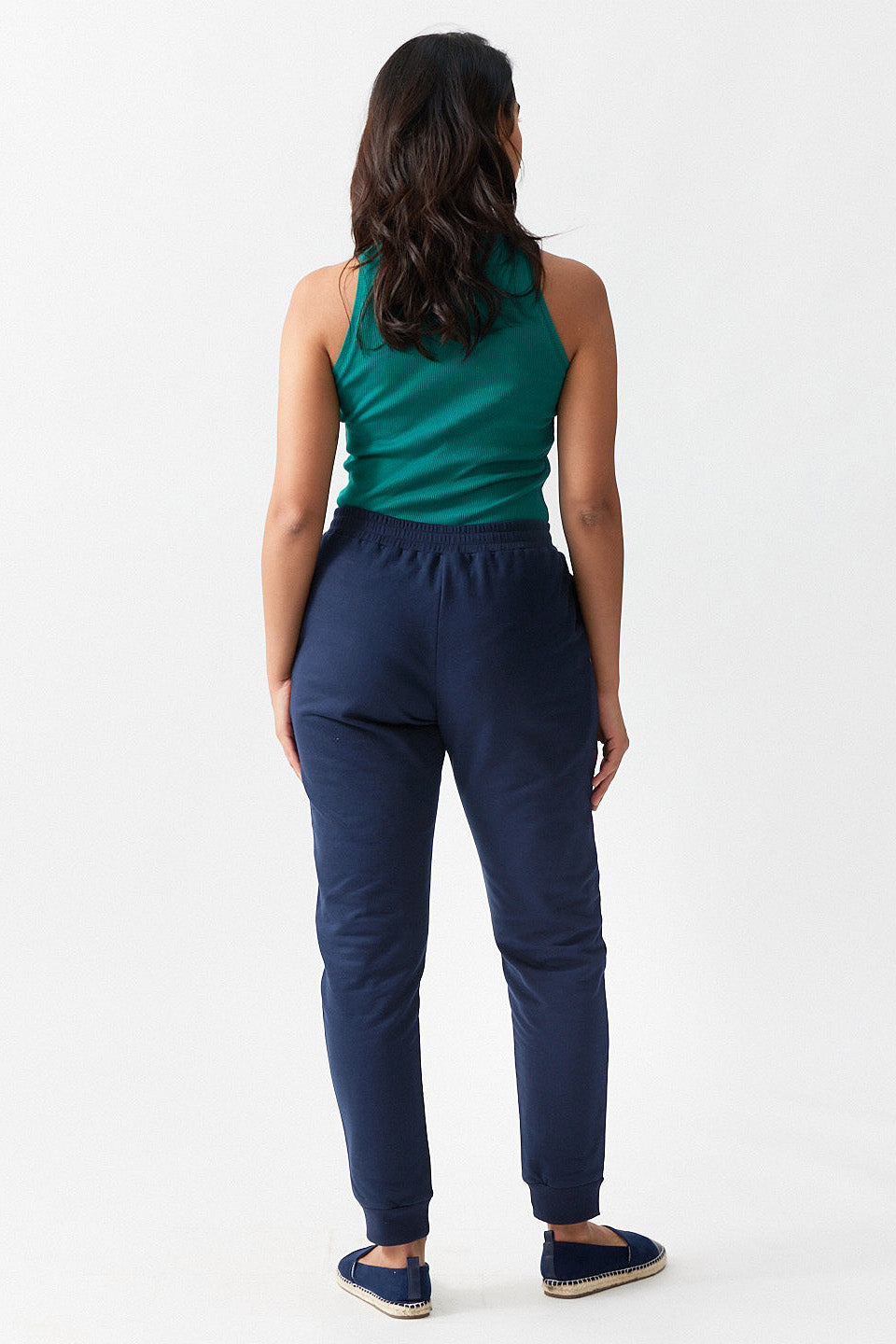 The Brushed Terry Joggers - Deep Sea Blue / XS