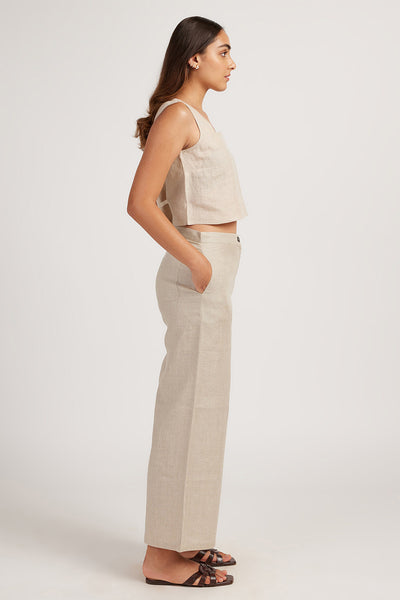 The Linen Wide Leg Pants | Creatures of Habit