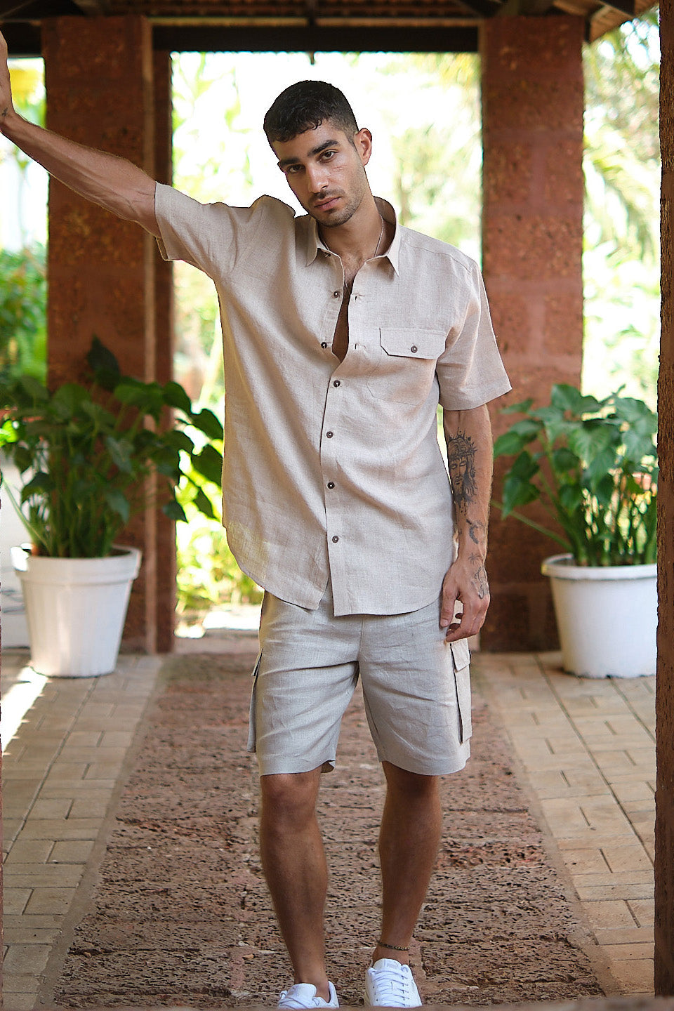 The Linen Shirt | Short Sleeve | Creatures of Habit