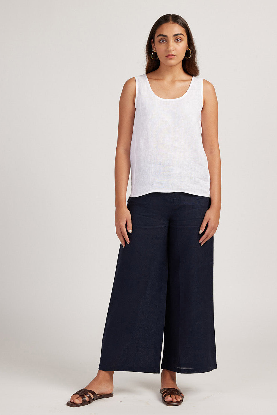 The Linen Wide Leg Pants | Creatures of Habit