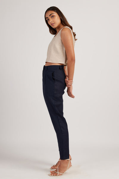 The Linen Pleated Trousers | Creatures of Habit