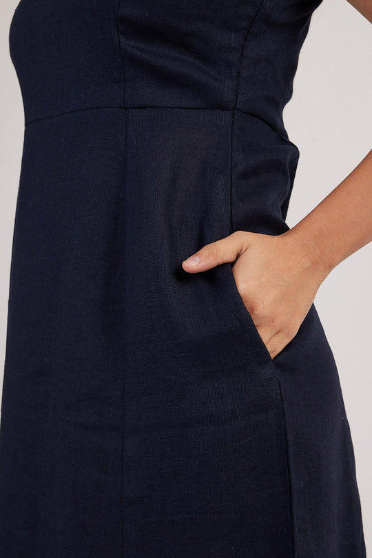 The Linen Midi Dress | Creatures of Habit