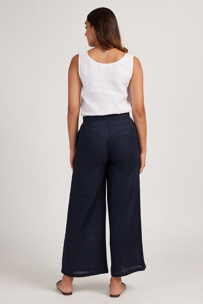 The Linen Wide Leg Pants | Creatures of Habit