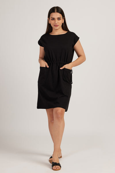 The Jersey Drawstring Dress | Creatures of Habit