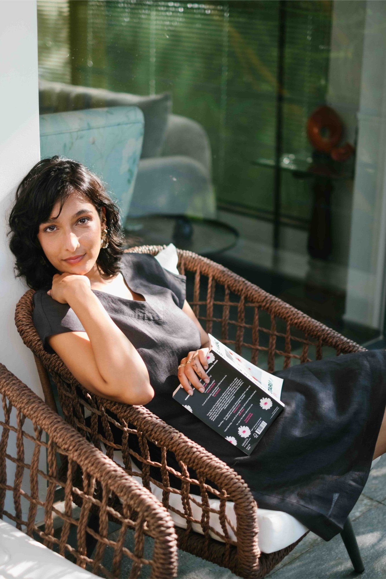 The Linen V Neck Shift Dress | Creatures of Habit