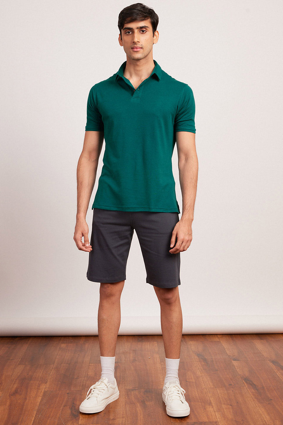  The Vintage Polo Marine Green  | Mens T-Shirts   |  Creatures of Habit