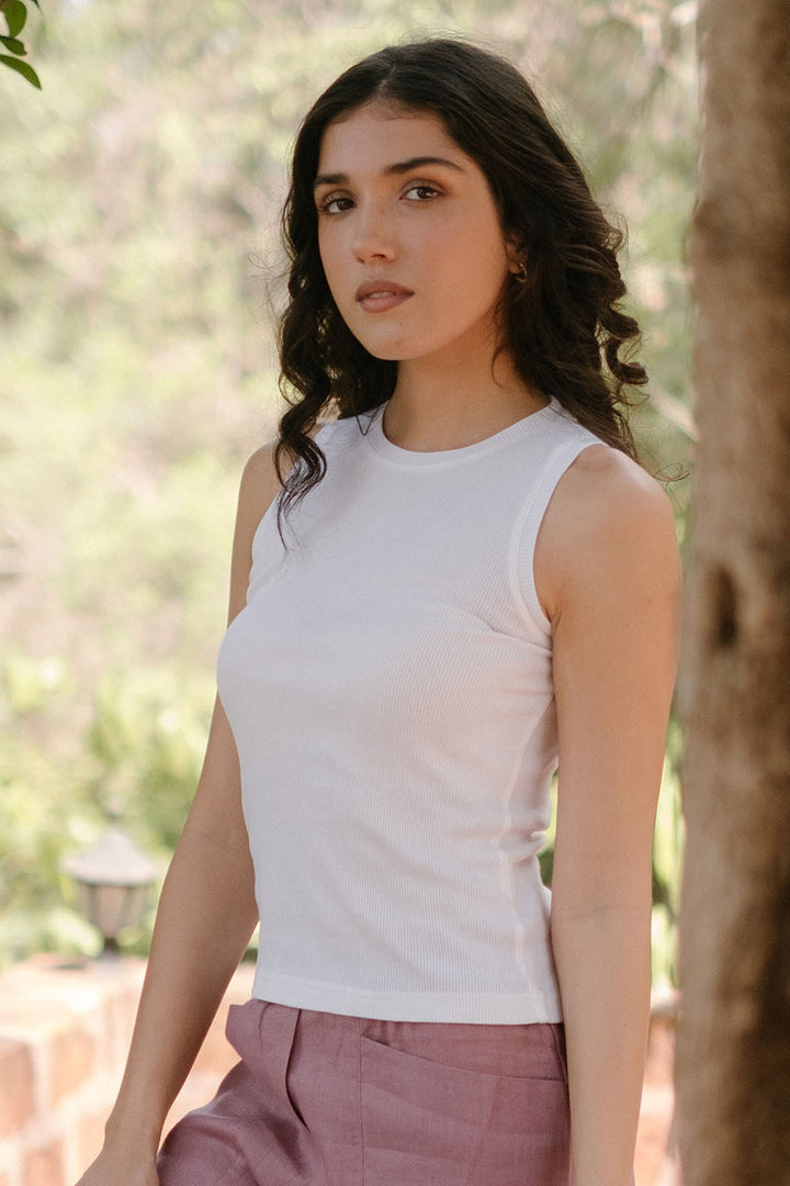 the virgins heart charm rib tank