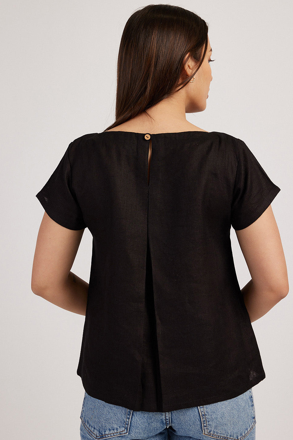 The Linen Boat Neck Top | Creatures of Habit