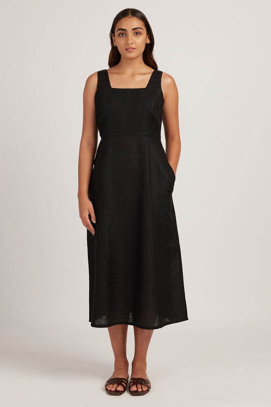 The Linen Midi Dress | Creatures of Habit
