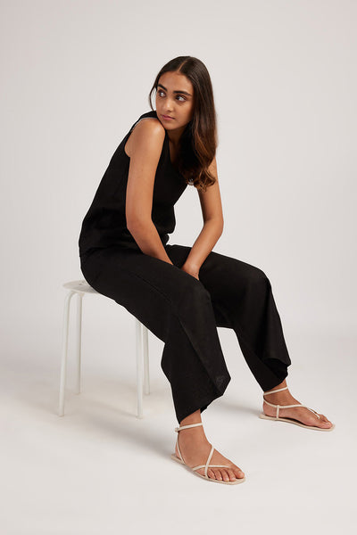 The Linen Wide Leg Pants | Creatures of Habit