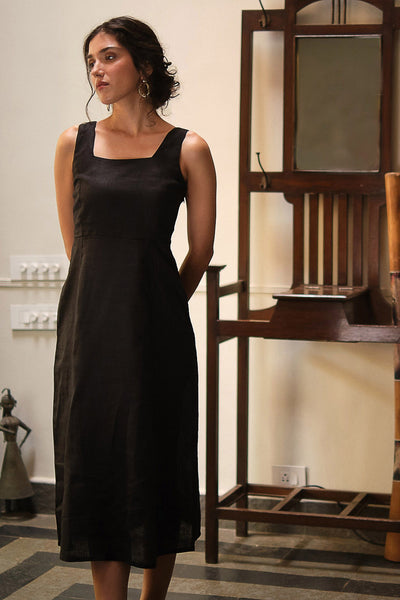 The Linen Midi Dress | Creatures of Habit