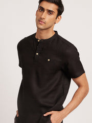 Linen Bandhgala