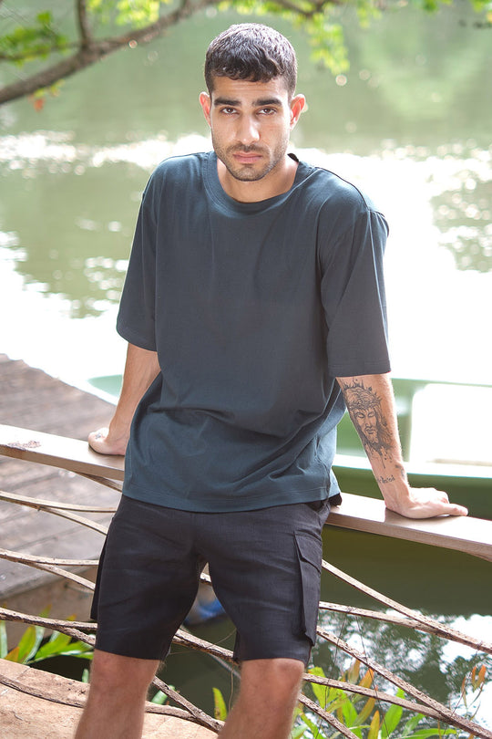 The Linen Cargo Shorts | Creatures of Habit