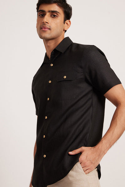 The Linen Shirt | Short Sleeve | Creatures of Habit